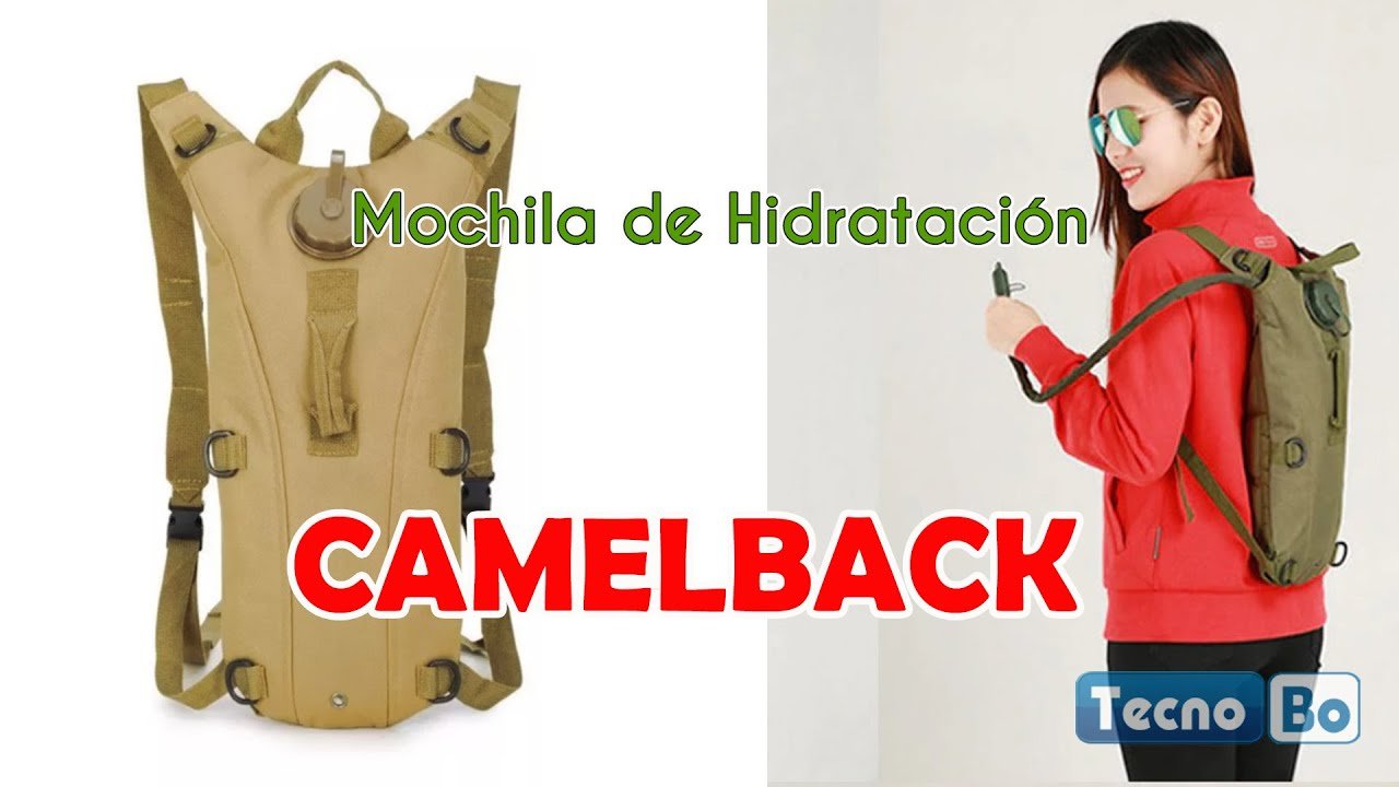 Mochilas de hidratación con compartimentos especiales