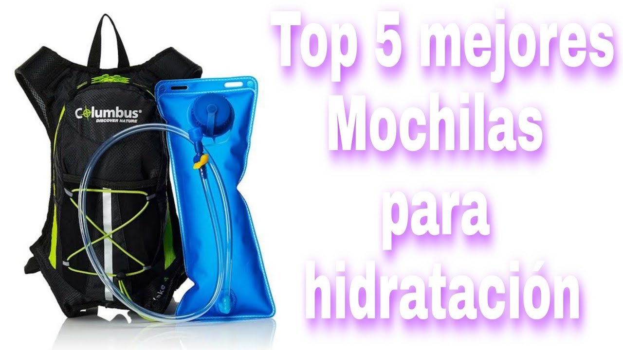 Tipos de mochilas de hidratación