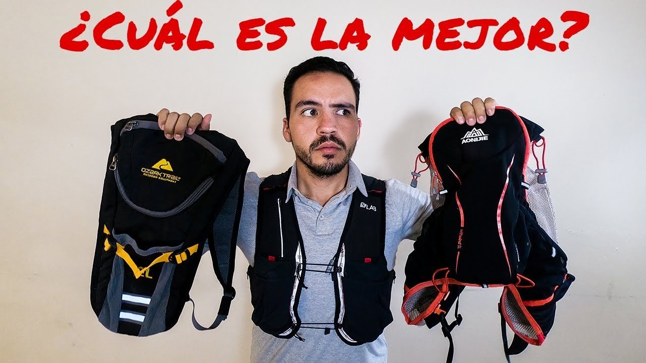 ¿Cómo elegir la mochila de hidratación adecuada?